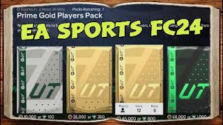 FC24 Pack Opening  Prime Gold Players Pack No1 [upl. by Nylecsoj711]