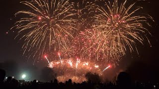 🎇 2024 FIREWORKS DISPLAY AT HIMLEY HALL PARK 💥 UNITED KINGDOM [upl. by Survance220]