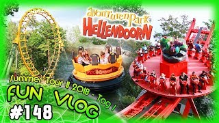 Avonturenpark Hellendoorn  Erster Besuch im Freizeitpark  FunVlog 148 [upl. by Scrivings]