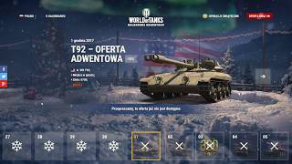 World of Tanks Kalendarz Adwentowy 2017 Wszystkie oferty prezentacja [upl. by Winonah130]