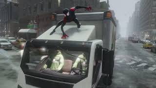 SpiderMan Miles Morales Spider verse Suit FNSM App Request  FEAST Toys Stolen [upl. by Cirek263]