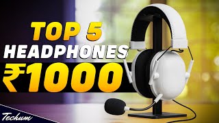 Best Wired Headphones Under 1000 2024⚡ Top Picks⚡ Top 5 Best Gaming Headphones Under 1000 [upl. by Varick]