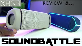 Sony SRS XB33 Review amp VS The SRS XB 32 😞 [upl. by Ecyac]