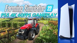 Farming Simulator 22 Gameplay  PS5 4K 60FPS [upl. by Margit]