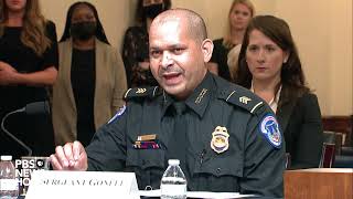 WATCH Capitol Police Sgt Aquilino Gonell testifies on what happened in the Jan 6 attack [upl. by Smail934]