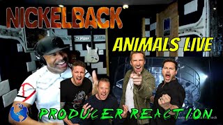 Nickelback Animals Live  Producer Reaction [upl. by Eetsirk]