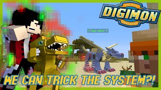 WE CAN TRICK THE SYSTEM Minecraft Digimobs Tamers Episode 8 [upl. by Aronoff]