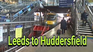 A train ride from Leeds to Huddersfield [upl. by Gustin]