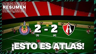 RESUMEN  Chivas vs Atlas  CL2024  Liga Blox Mx  PlayIn  ZTVN [upl. by Sedda652]