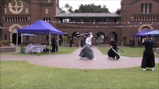 Japanese Swordsmanship BATTODO at the ACU Medieval World Fair 2016 [upl. by Nessi]