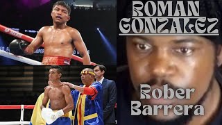 Roman Gonzalez vs Rober Barrera LIVE Full Fight Blow by Blow Commentary [upl. by Trela]