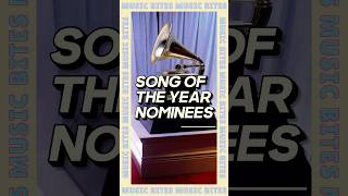 GRAMMYS SONG OF THE YEAR NOMINEES musicnews grammys [upl. by Ahsie368]