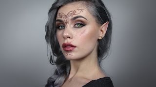 Elven Inquisitor Dragon Age  Fantasy Makeup TutorialTransformation [upl. by Lorrayne409]