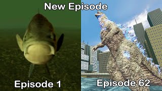 The Fish 1  62 ALL Episodes Godzilla Awakens Episode 62 [upl. by Monto353]