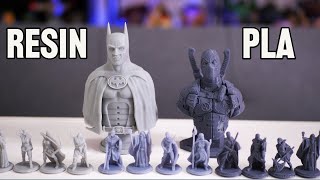 Resin vs PLA 3D Printing Which Is Best [upl. by Shiff]