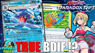 GARCHOMP ex  Works Best in a Disruptive Build  w Lucario  PTCGL Gameplay Pokemon PARADOX RIFT [upl. by Annalee138]