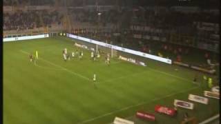 Juventus  Bologna 41 HIGHLIGHTS SKY 14 Marzo 2009  Giovinco SHOW [upl. by Anifur]