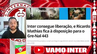 ROGER FAZ MISTERIO NA ESCALAÇÃO RICARDO MATHIAS LIBERADO PARA O GRENAL [upl. by Chandra]