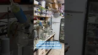 Laboratorio de análise de cannabis medicinal UNR bioquímica e farmacêutica [upl. by Idhem]