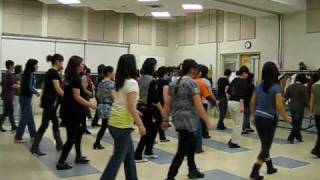 AB Chilly Cha  line dance Walk Through amp Dance [upl. by Nnaillij]