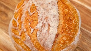 See how easy making Artisan Bread can be bread breadrecipe baking WamsleyManor [upl. by Annaiel]