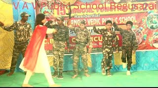 pulwama song school shortvideo dance School dance Video annualfunction dontcopyright [upl. by Hector703]