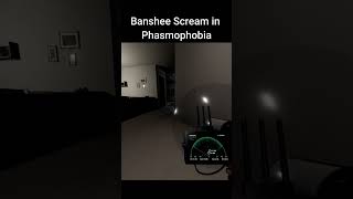 Banshee Scream in Phasmophobia phasmophobia banshee gamingshorts [upl. by Mclyman154]