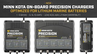 New  Precision OnBoard Chargers Optimized for Lithium Marine Batteries [upl. by Vijnas]