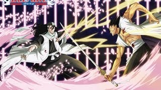 Kuchiki Byakuya vs Zaraki Kenpachi [upl. by Enialehs]