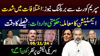 Breaking News from Supreme Court Big Decision  Update on US Election  Imran Riaz Khan VLOG [upl. by Haraj]