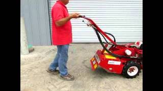 For Sale Barreto 918 18quot Hydraulic Rototiller Tiller 9HP Honda bidadoocom [upl. by Lewap]