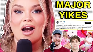 TRISHA PAYTAS CALLS OUT MRBEAST [upl. by Norrehc]