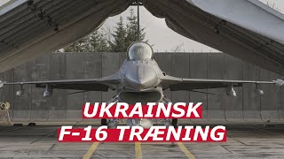 Eksklusive optagelser Her træner vi ukrainske F16piloter i Danmark [upl. by Galen]