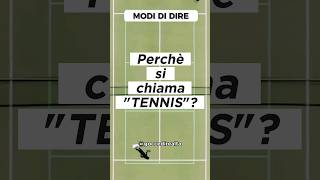 Perchè si chiama Tennis [upl. by Edina]