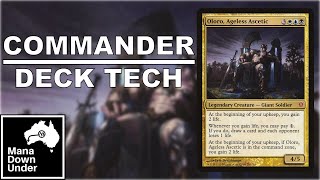 Commander Deck Tech  Oloro Ageless Ascetic  Lifegain Face Tank MTG  Magic The Gathering [upl. by Wiltshire]