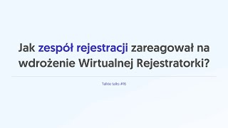 Talkie talks 16  Odciążenie zespołu dzięki automatyzacji kluczowych procesów [upl. by Asilanom]