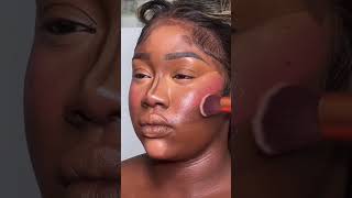 Brown skin tone makeuptutorial beautiful simple makeup [upl. by Sauder557]