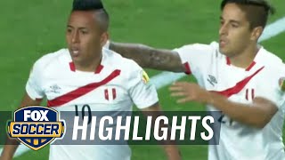 Ecuador vs Peru  2016 Copa America Highlights [upl. by Aibun940]