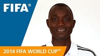 Referees at the 2014 FIFA World Cup™ BAKARY GASSAMA [upl. by Ecnerewal]