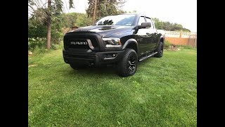 Carven Exhaust on 2017 Ram Rebel almost KILLED ME [upl. by Maise756]