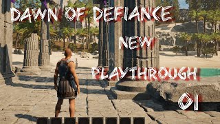 Dawn of Defiance  01  NEW Game Playthrough [upl. by Akiehsat]