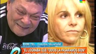 Claudia Villafañe sorprendió al aire a Galíndez y lo hizo llorar [upl. by Holder]