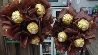 Árbol o topiario de bombones ferrero rocher [upl. by Bibbye526]