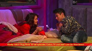 Pratik or Devoleena playing a game pratik happy moment ❤ BigBoss 15 live  🙏🙏 please subscribe [upl. by Yauqaj]