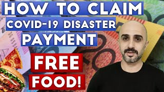 IN AUSTRALIA HOW TO CLAIM COVID19 DISASTER PAYMENT [upl. by Nohsyt796]