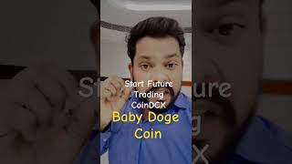 Baby Doge coin 🐶 start future trading with CoinDCX shorts tranding investment sharemarket [upl. by Yelsnik]