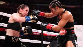 Amanda Serrano vs Katie Taylor Full Fight Highlights HD [upl. by Ellenwad]