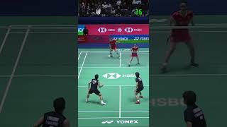 Longest rally 110 shots Part 1 PuavaTaera vs ZhengHuang  French Open 2024 XD QF shorts [upl. by Furmark]