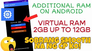 HOW TO INCREASE ADDITIONAL RAM ON YOUR ANDROID DEVICES IN 2024  TAGALOG [upl. by Clover]