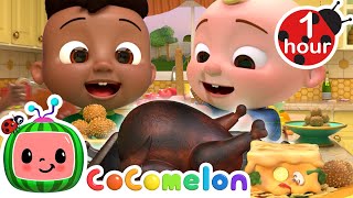 Thanksgiving Dinner Song with JJ and Cody  CoComelon Nursery Rhymes amp Kids Songs [upl. by Ayat]